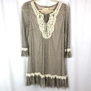 A’reve Tunic Dress Taupe Large